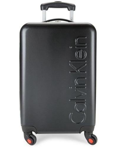 Calvin Klein 529 Hard Shell Carry-on Spinner Suitcase - Black