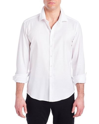 PINOPORTE Byron Modern-fit Shirt - White