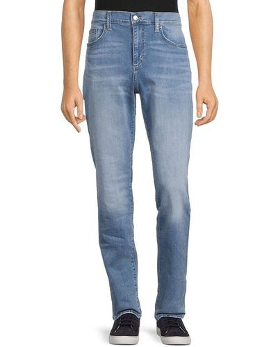 Joe's Jeans The Brixton Faded Straight & Narrow Fit Jeans - Blue