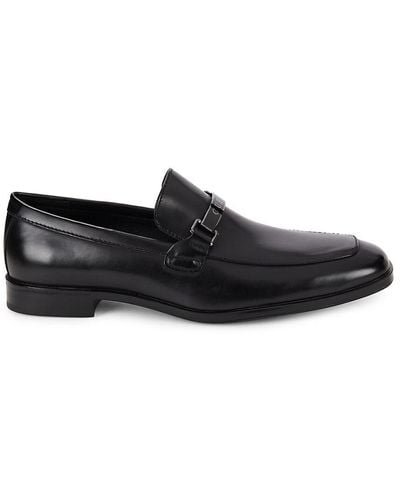 Guess Logo Loafers - Black