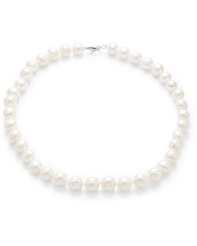Effy Sterling & 11Mm Freshwater Pearl Necklace - White