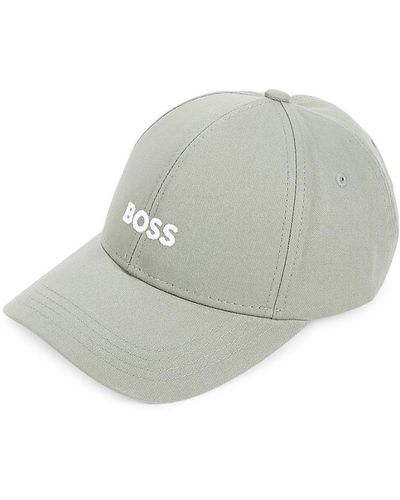 BOSS by HUGO BOSS Logo Embossed Baseball Cap in Blue for Men | Lyst UK | Snapback Caps