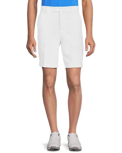 J.Lindeberg J. Lindeberg Tech Golf Shorts - White