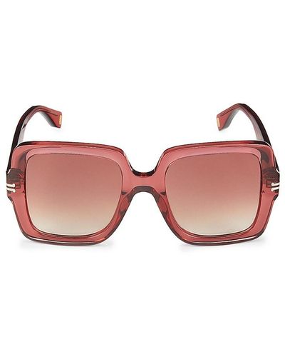Marc Jacobs 51mm Square Sunglasses - Pink