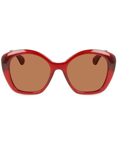Lanvin 54mm Butterfly Sunglasses - Brown