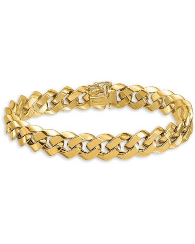 Saks Fifth Avenue 14k Yellow Gold Chain Bracelet - Metallic