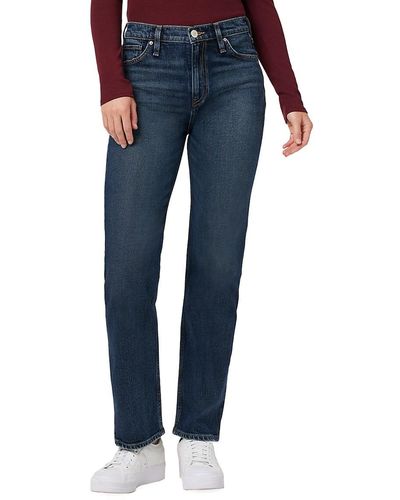 Hudson Jeans Remi High Rise Straight Jeans - Blue
