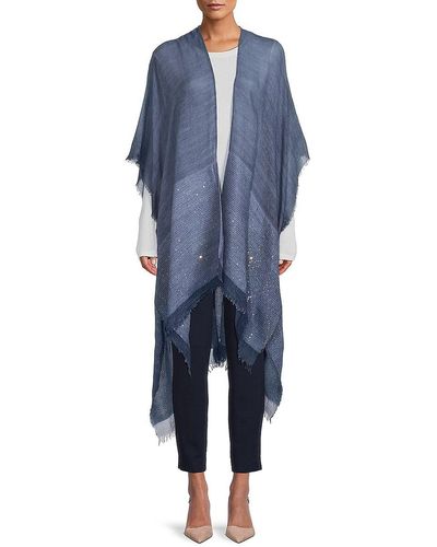 Saachi Sequin Kimono - Blue