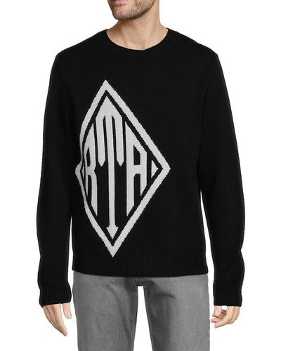 RTA Crewneck Cashmere Jumper - Black