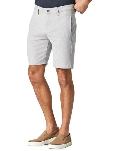 Mavi Flat Front Shorts - Grey