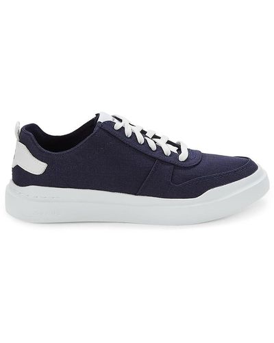 Cole Haan Canvas Sneakers - Blue
