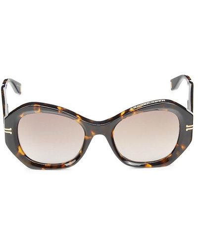 Marc Jacobs Mj 1029 52Mm Round Sunglasses - Multicolour