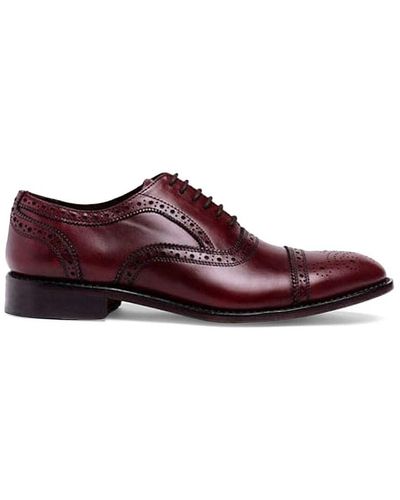 Anthony Veer Ford Cap Toe Oxford Brogues - Red