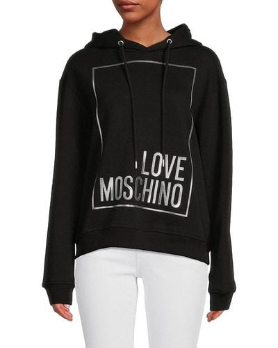 Love Moschino Hoodies for Women | Online Sale up to 85% off | Lyst