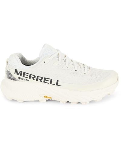 Merrell Agility Logo Low Top Platform Sneakers - White