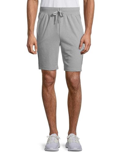 Calvin Klein 'Logo-Tape Lounge Shorts - Gray