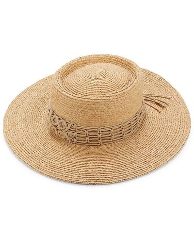 San Diego Hat Raffia Straw Sun Hat - Natural