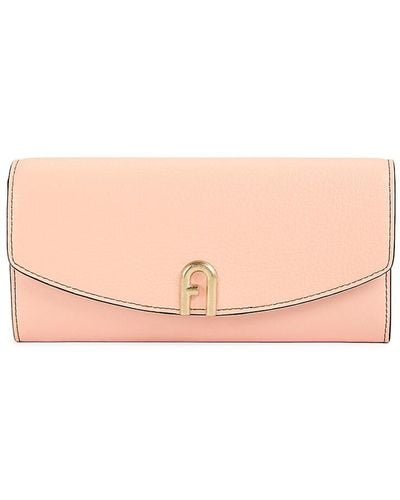 Furla Continental Leather Wallet - Pink