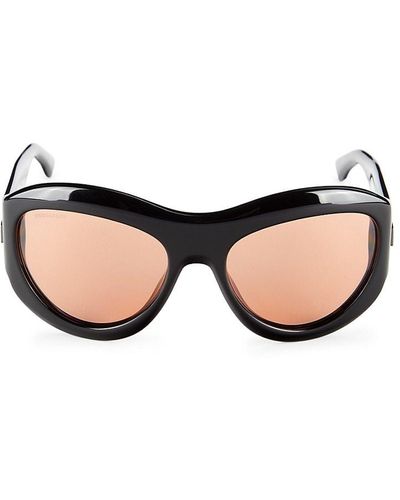 DSquared² 59Mm Oval Sunglasses - Natural