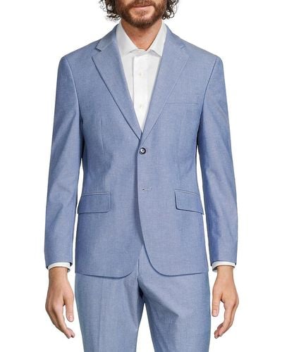 Tommy Hilfiger Modern Fit Solid Sportcoat - Blue