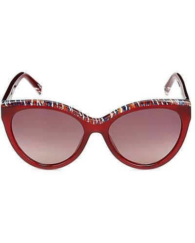 Missoni 57mm Cat Eye Sunglasses - Pink