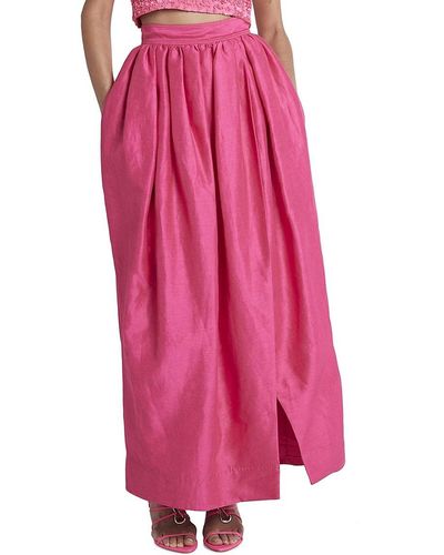 Aje. Sculptra Mirabelle Tulip Skirt - Pink