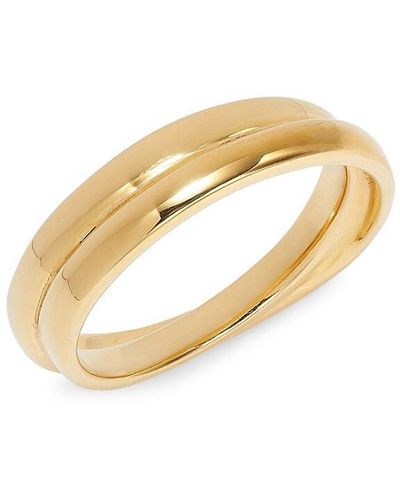 Shashi Etcetera 14k Goldplated Ring - Metallic