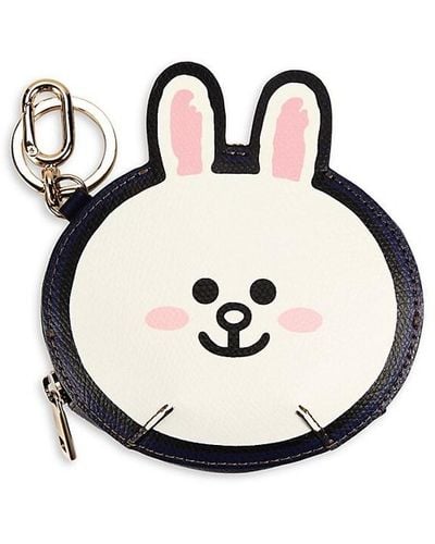 Furla Bunny Leather Coin Pouch - Blue