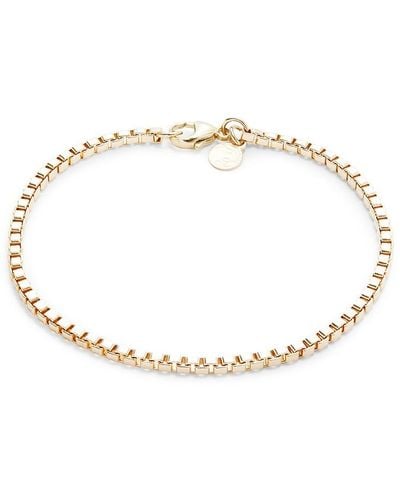 Effy 14K Chain Bracelet - White