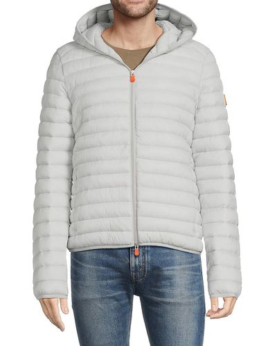 Save The Duck Lewis Puffer Jacket in Green for Men | Lyst Canada