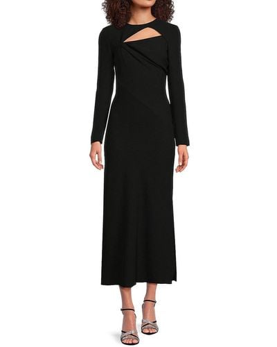 Ba&sh Yona Cutout Midi Dress - Black