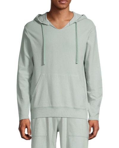 ATM Chroma Washed Pima Cotton Hoodie - Gray