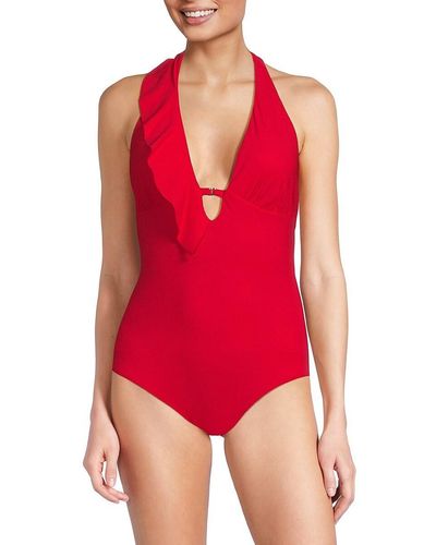 Miraclesuit Flamenco Marie One Piece Swimsuit - Red
