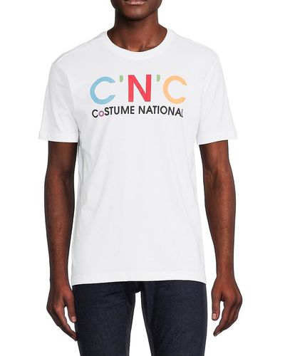 CoSTUME NATIONAL Logo T-Shirt - White