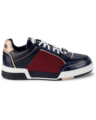 Moschino ! Streetball Court Trainers - Blue