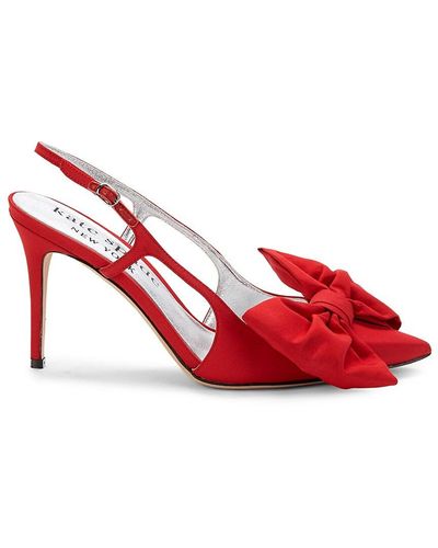 Red Bow Heels for Women - to 70% off | Lyst