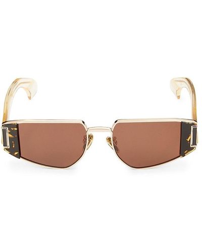Karen Walker Nix 52mm Oval Sunglasses - Pink