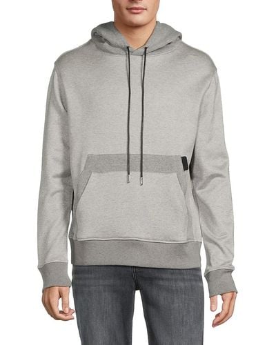 RTA Two Tone Pullover Hoodie - Gray