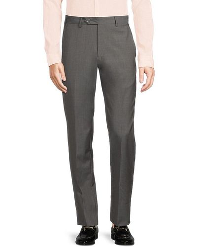 Zanella Parker Modern Fit Trousers - Grey