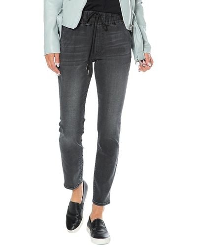 Juicy Couture Laguna Drawcord Skinny Jeans - Grey