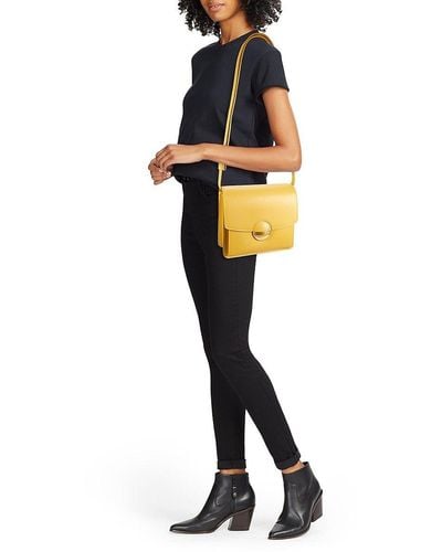 Proenza Schouler Dia Day Leather Crossbody Bag - Yellow