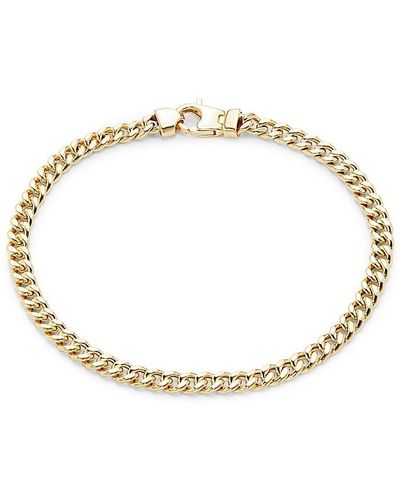Saks Fifth Avenue 14k Yellow Gold Chain Bracelet - Metallic