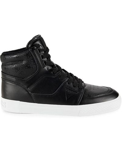 Guess High Top Trainers - Black