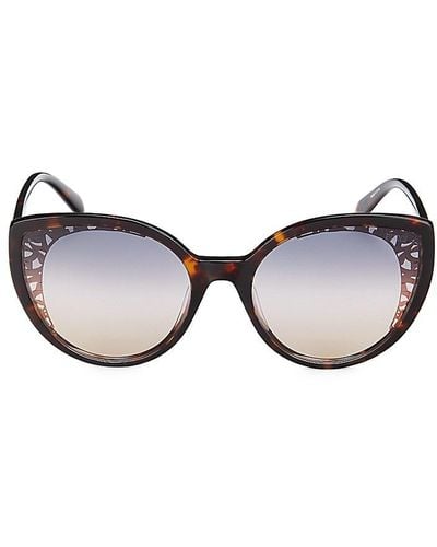 Emilio Pucci 58mm Cat Eye Sunglasses - Multicolor