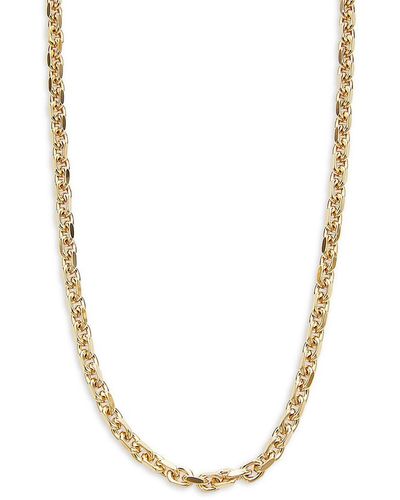 Effy 14k Goldplated Sterling Link Chain Necklace - Metallic