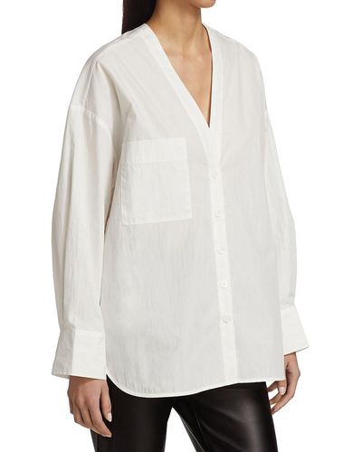 Co. Essentials Solid Shirt - White