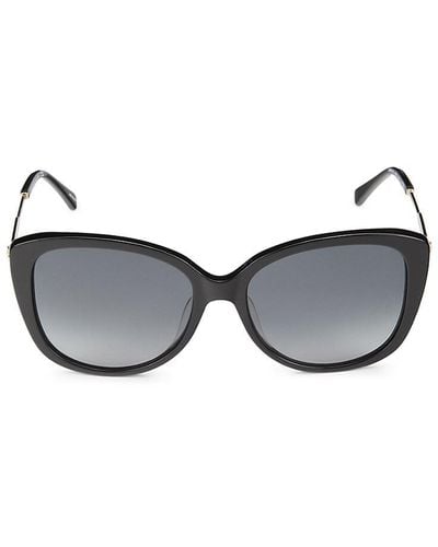 Kate Spade Lorene 57mm Cat Eye Sunglasses - Pink