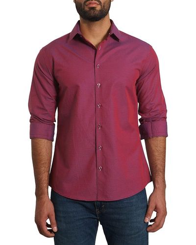 Jared Lang 'Pattern Shirt - Red
