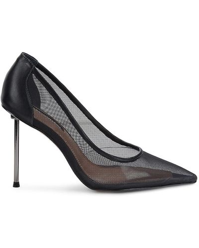 BCBGMAXAZRIA Bcbgmaxazria Maxxa Sheer Point-toe Pumps - Metallic