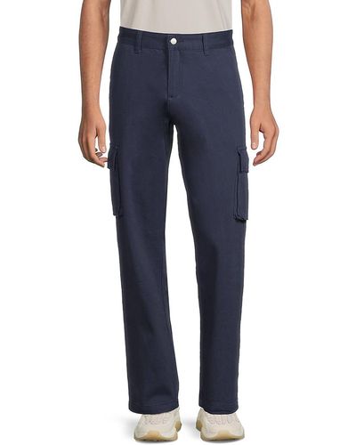 Wesc Relaxed Fit Cargo Pants - Blue